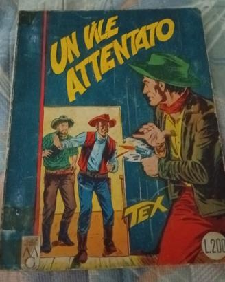 Tex vecchio spillato 200 lire 