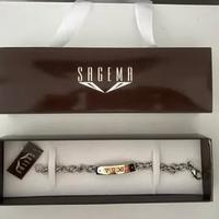 Bracciale Sagema borchie in oro