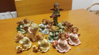 Collezione angeli colorati