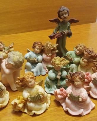 Collezione angeli colorati