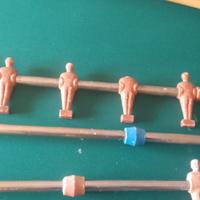 8 aste telescopiche per calcio balilla