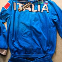 Tuta training uomo nuova Robe di Kappa "Italia"