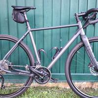 Bici gravel nuova telaio artigianale cambio GRX