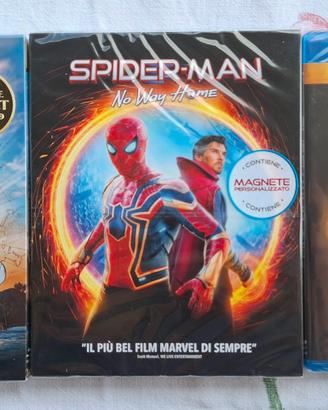 BLU-RAY NUOVI UNCHARTED SPIDER-MAN JURASSIC WORLD