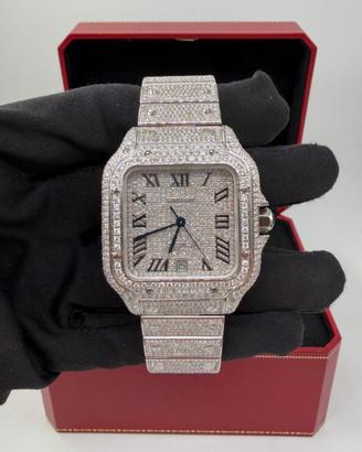 CARTIER SANTOS DIAMANTI BIANCHI VS\G