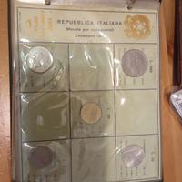 collezione di monete dal 71 al 77 fior di conio 