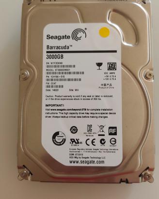 hd Seagate 3000 GB