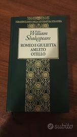 Shakespeare Romeo e Giulietta, Amleto, otello