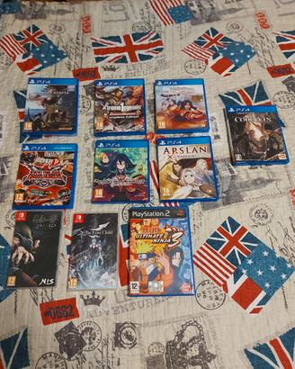 Videogiochi PS4, Switch, PS2, PSVita, PSP, DS