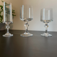 Set 17 Bicchieri Eleganti in Cristallo - 3 tipi