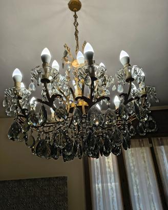 Lampadario vintage VETRO DI MURANO 