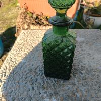 bottiglia verde vintage