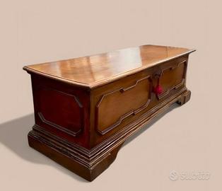 Cassapanca in noce massello epoca inizi '700