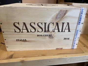 Sassicaia Bolgheri 2016 cassetta 6 bottiglie 75cl