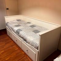 Letto singolo matrimoniale con cassetti ikea