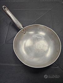 Padella saltapasta professionale alluminio Agnelli