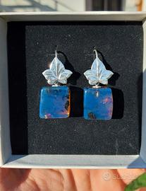 Orecchini Ambra Blue Santo Domingo