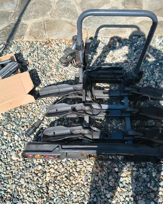 Portabici da gancio traino 