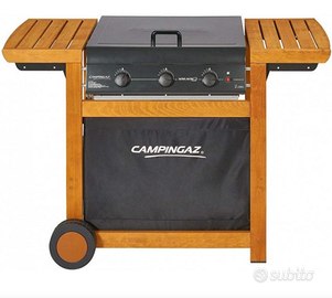 BARBECUE A GAS ADELAIDE 3 WOODY DUAL GAS CAMPINGAZ