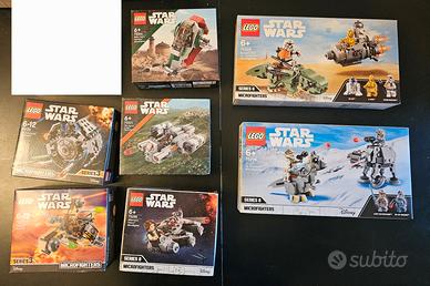 Lotto Lego microfighters Star wars 