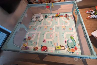 Recinto Giochi + Tappeto Materassino Pieghevole