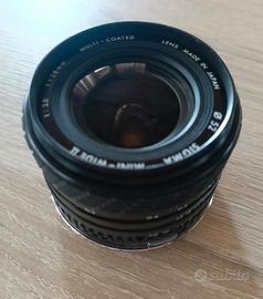 Sigma 28mm F2.8 OM Olympus + adattatore Canon EF
