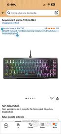 ROCCAT Vulcan II Mini Black Gaming Tastatur -