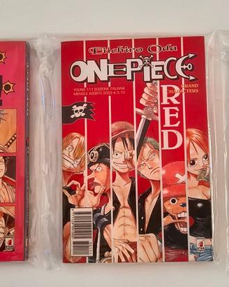 Lotto manga Speciali One Piece Red, Blue, Wanted! 