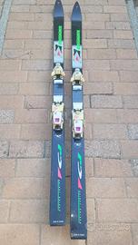 Sci  vintage Rossignol cm 170 con attacchi