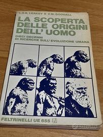 LIBRO LA SCOPERTA DELLE ORIGINI DELL'UOMO 
