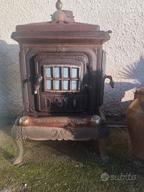 Cucina a legna da restaurare