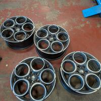 4 Cerchi in lega originali Alfa Romeo r.18
