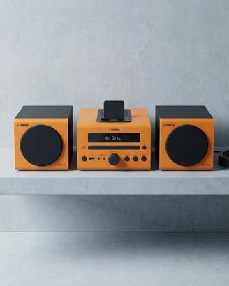 Impianto Hi-Fi Micro Yamaha CRX-040 Arancione