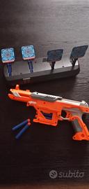 Nerf con 4 colpi e bersaglio elettronico