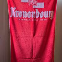 Telo mare Kronenbourg rosso.