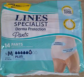 n. 540 PZ. mutande Lines assorbenti M donna