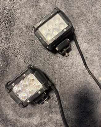 Coppia Faretti LED 6 Led