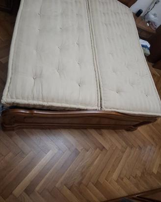 Coppia materassi lana