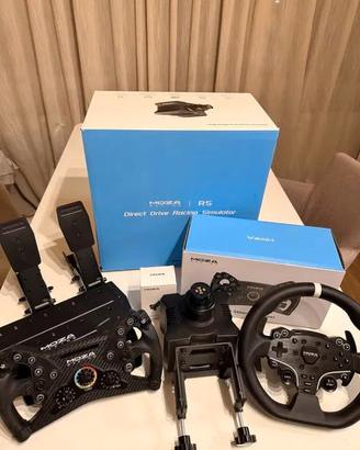 Moza r5 + ks kit + pedal performance kit