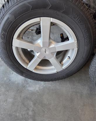 cerchi e gomme Kia Sportage anno 216 