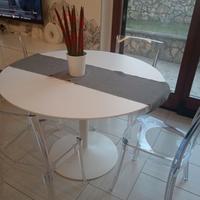 Tavolo rotondo bianco 110 cm