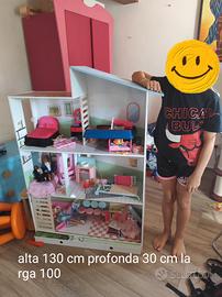 casa Barbie in legno