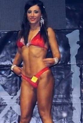 Costume da gara bodybuilding in velluto rosso so