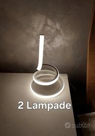 2 Lampade Led moderne