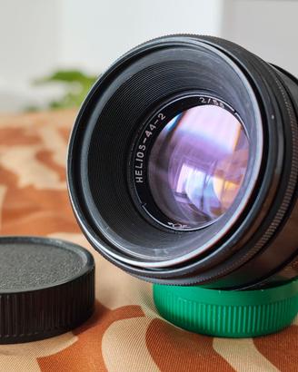 Helios 44-2 58mm f2 obiettivo ZENIT FOTO VIDEO M42