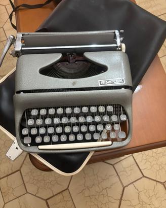 Macchina da scrivere Vintage Simplex designanni 60