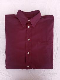 Camicia Uomo Bordeaux (Taglia L)