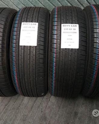 4 gomme 235 60 18 bridgestone a328