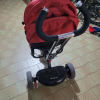TRECICLO PASSEGGINO ROSSO