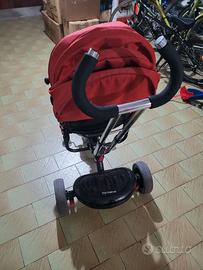 TRECICLO PASSEGGINO ROSSO